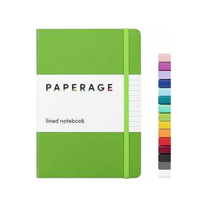 Medium Hardcover Ruled Journal 