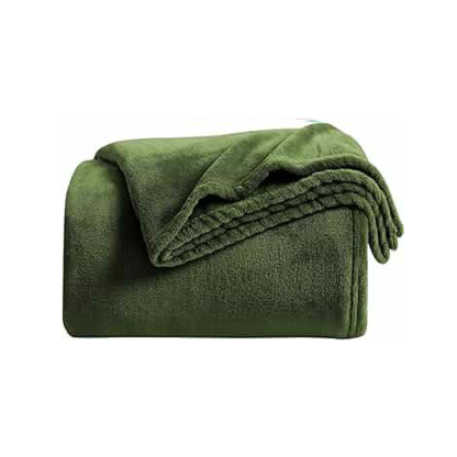 Featherlight Microfiber Fleece Throw Blanket