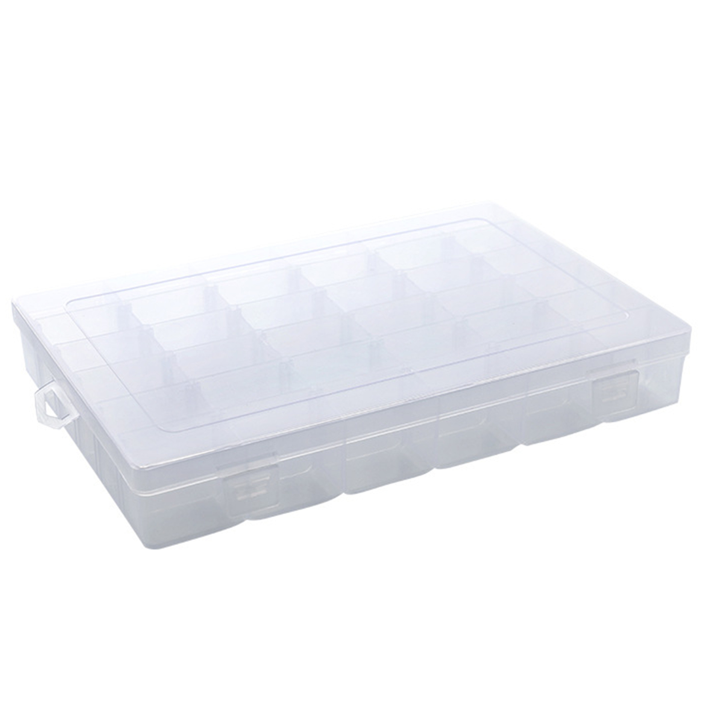  36-Grid Detachable Plastic Multifunctional Transparent Storage Box for Jewelry, Beads, Small Screws, DIY Supplies & Cosmetics