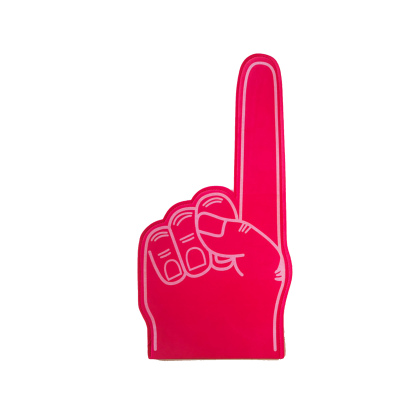 Vibrant Spot Cheering Foam Hand Gestures – Ideal for Sports Games, Concerts, Festivals, Rallies & Corporate Events