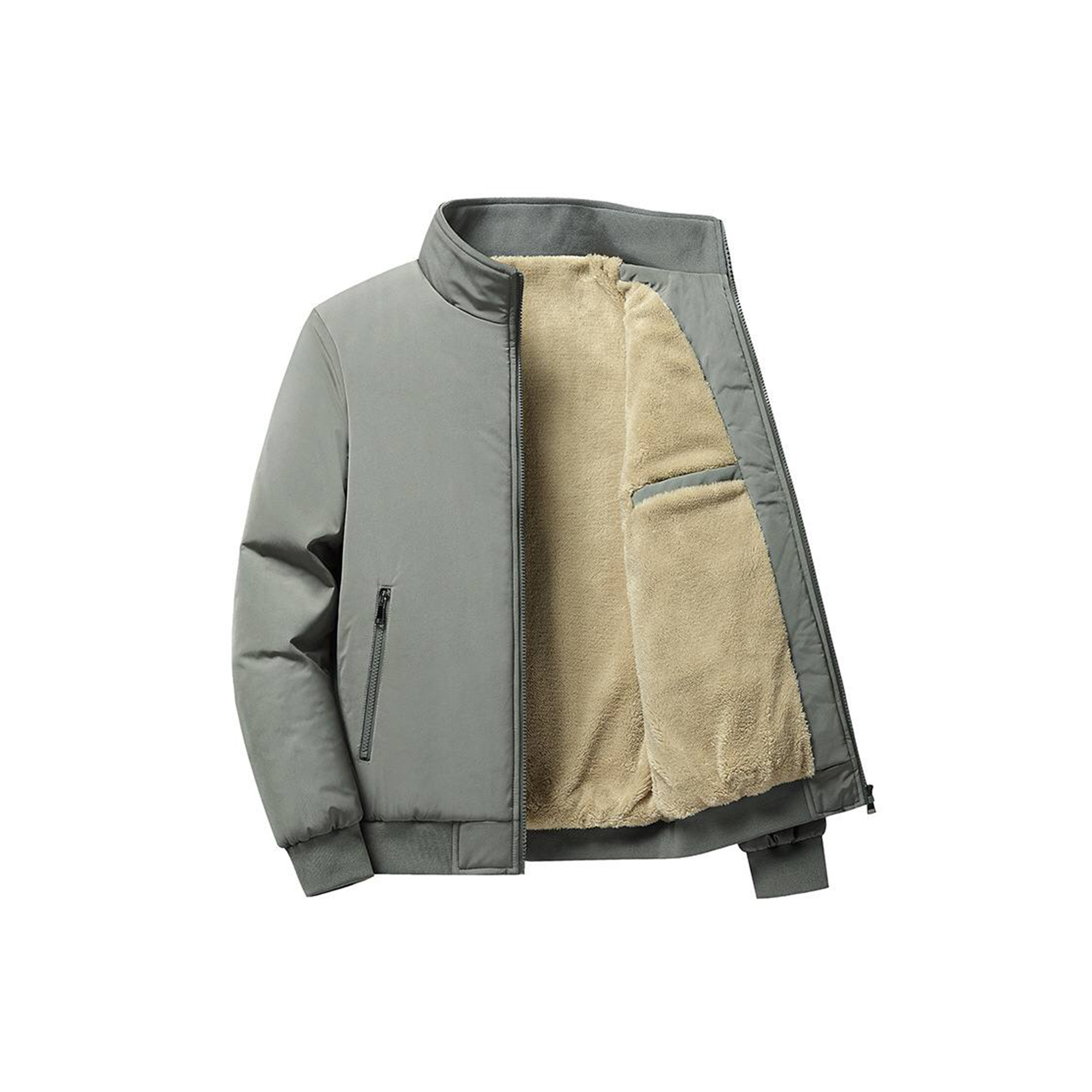   Women's Turn-Down Collar Linen Blazer with Silk Lining