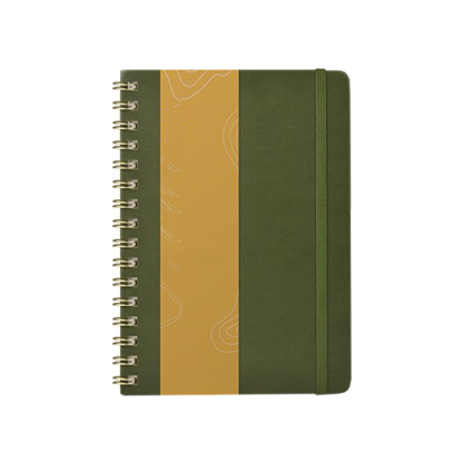 140 Pages Spiral-Bound Notebook for Writing