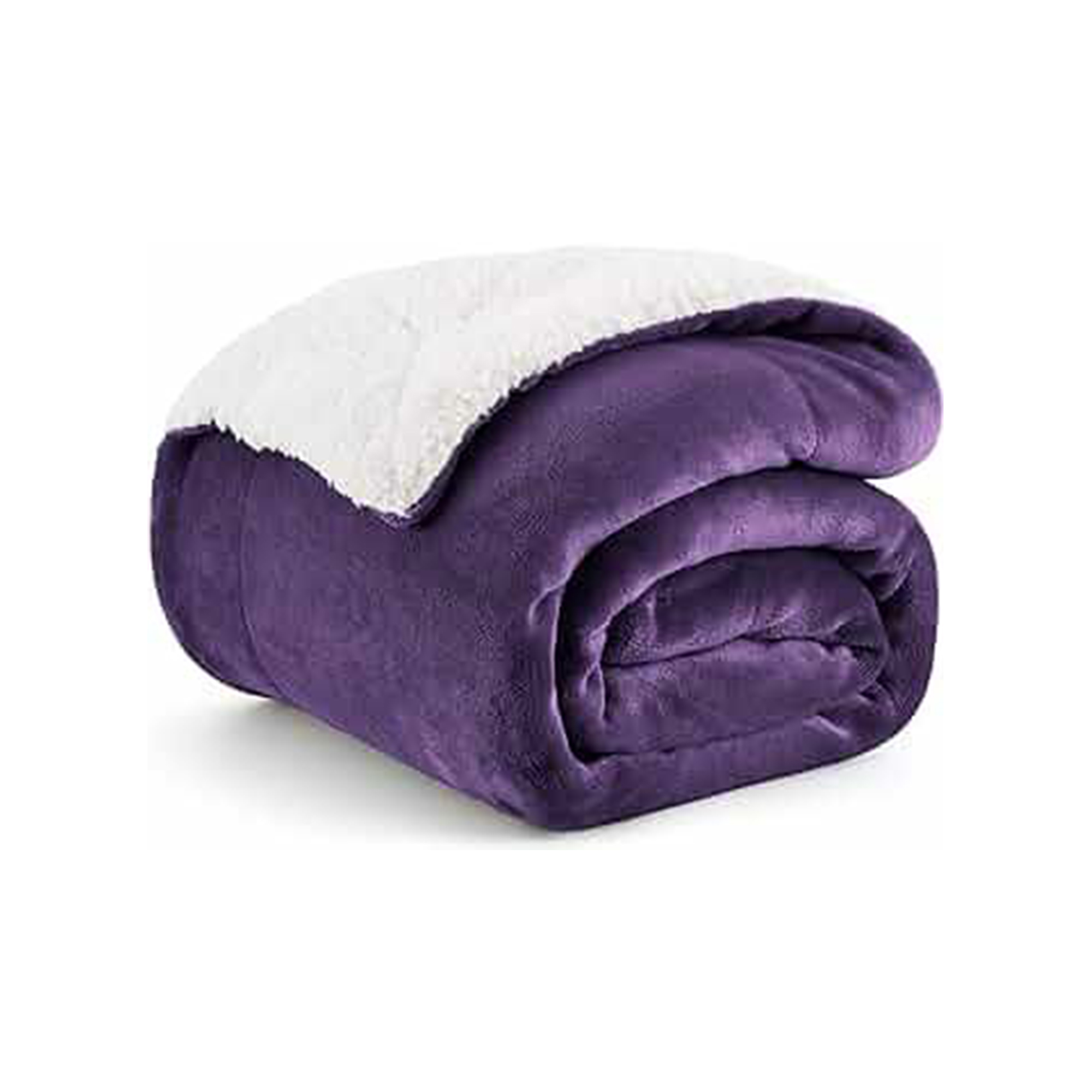 Plush Sherpa Fleece Throw Blanket