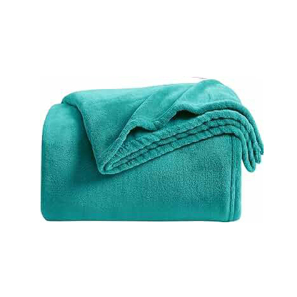 Featherlight Microfiber Fleece Throw Blanket