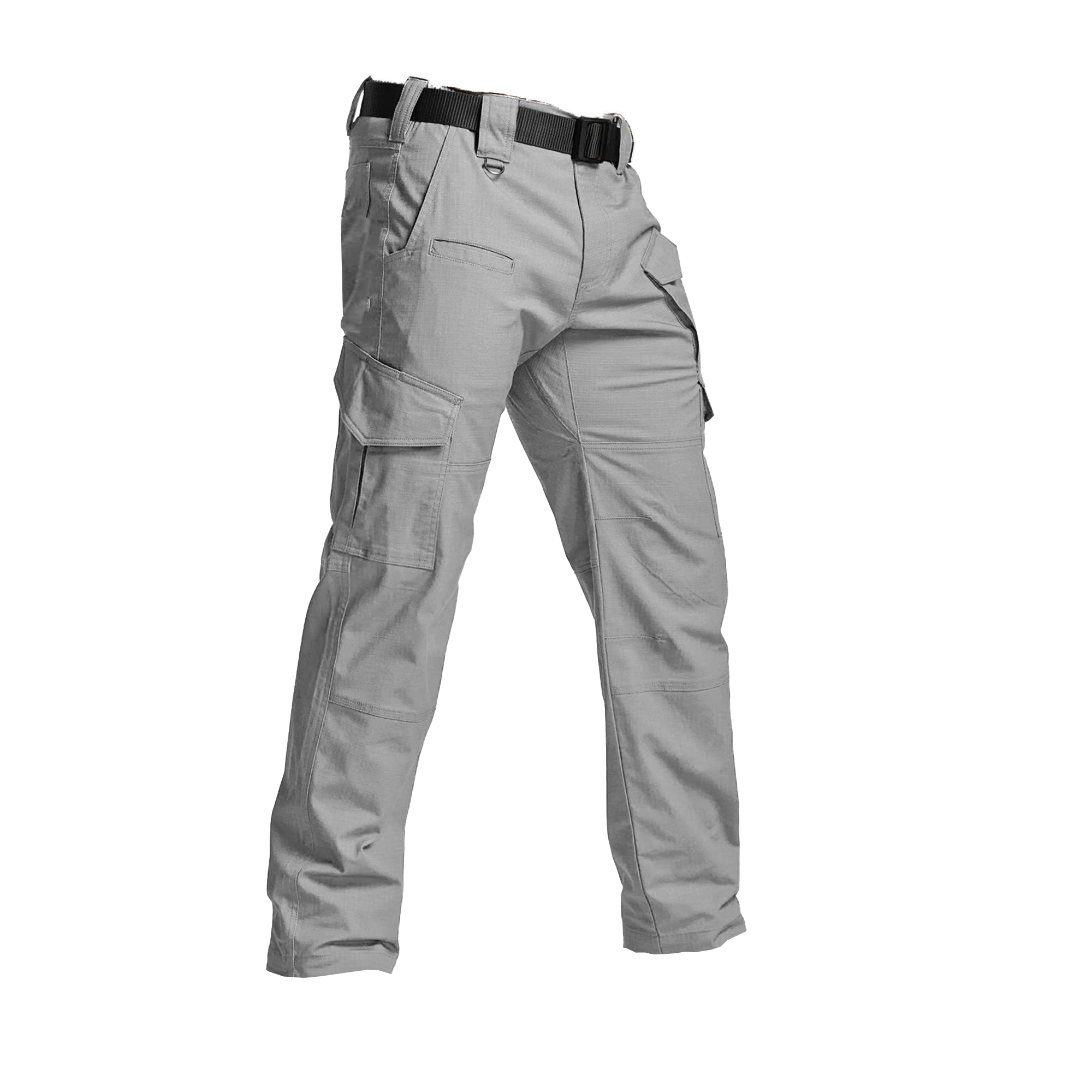 These are cross - border foreign trade tactical pants that were hot - selling in Europe and the US in 2024. They are new - style men's loose - fitting straight - leg sports mountaineering overalls - style pants with multiple pockets.