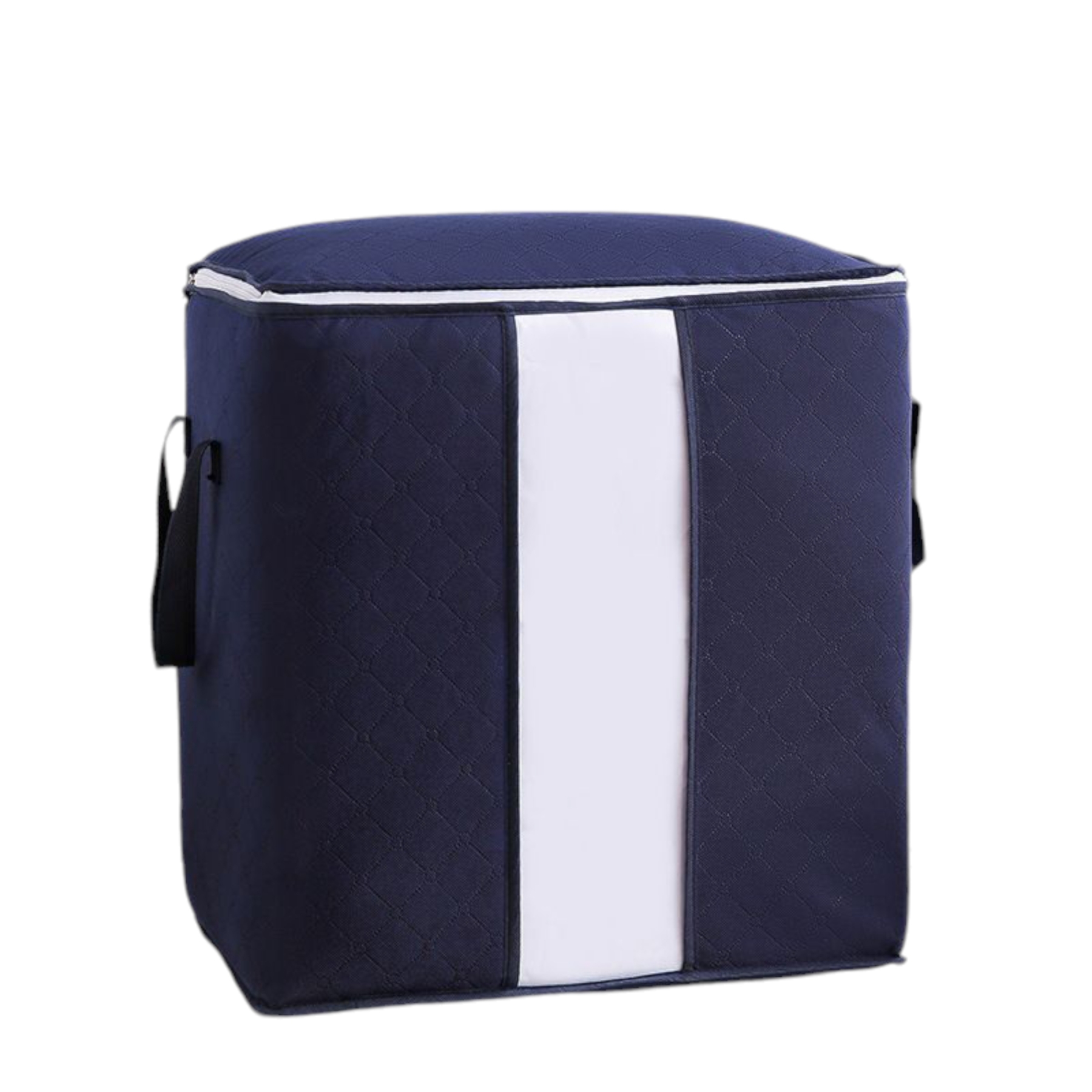    Cross-border Quilt Storage Bag with Transparent Window: Ideal for Clothing Storage, Moving, and Home Quilt Organization