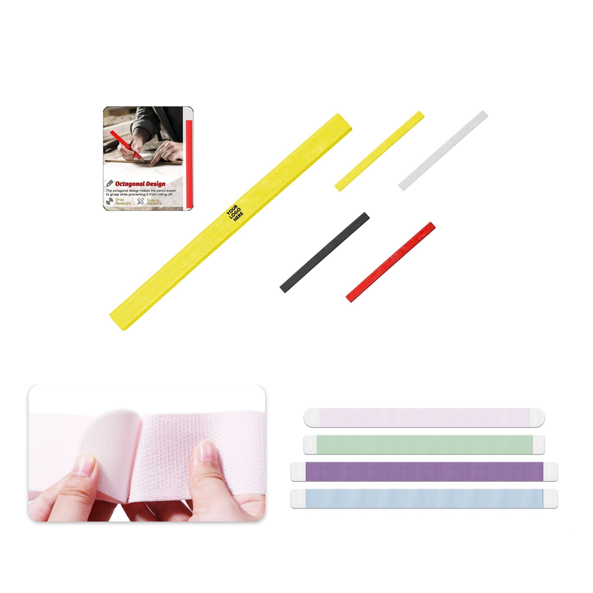 Eight-sided Carpentry Pencil