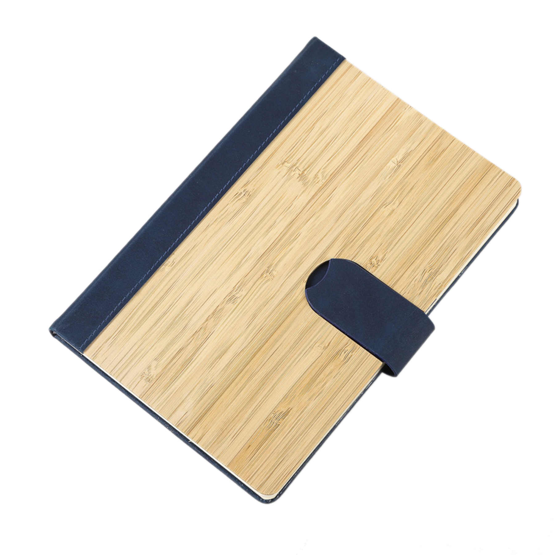 Bamboo-fronted Magnetic Clasp Book