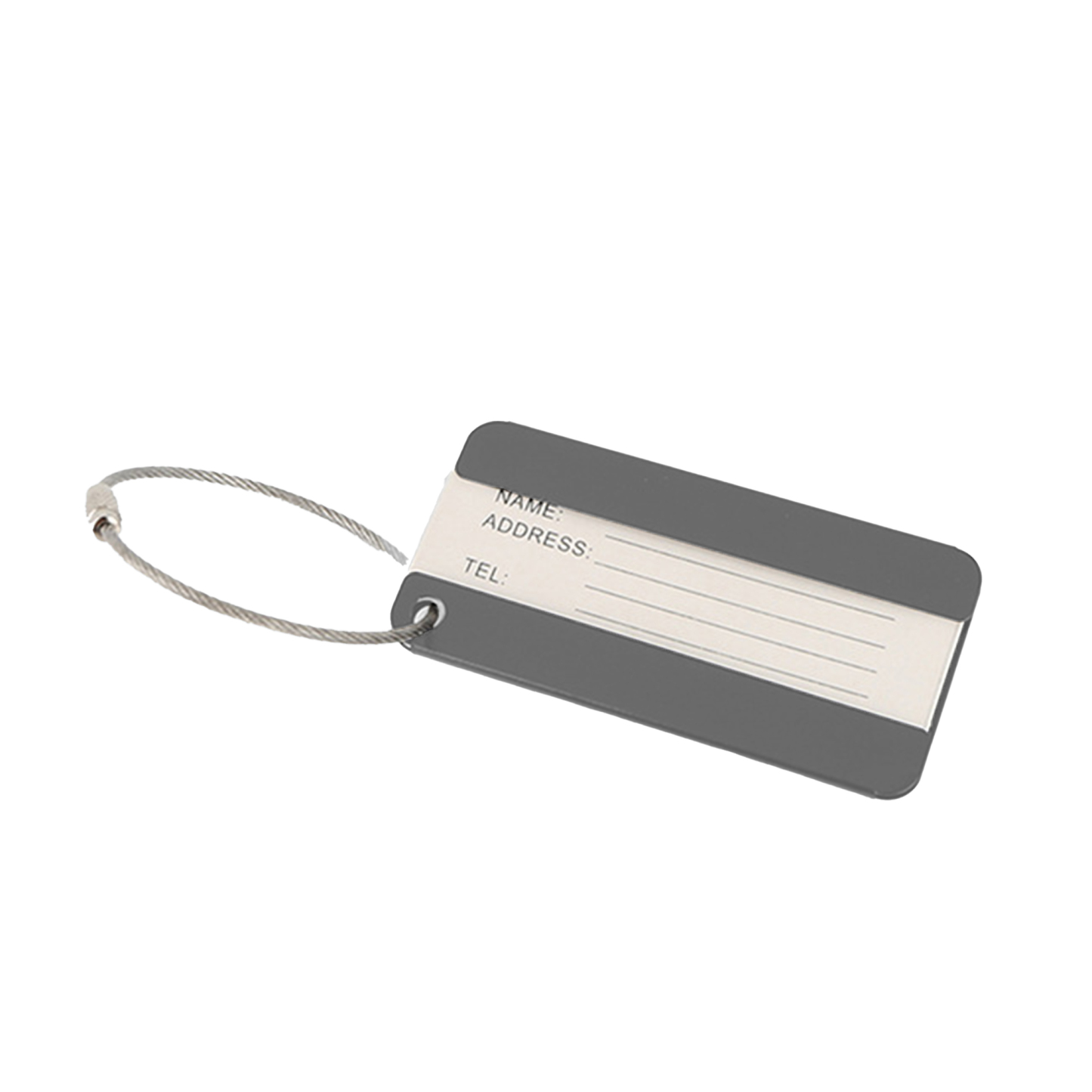 Aluminum Luggage Tag 