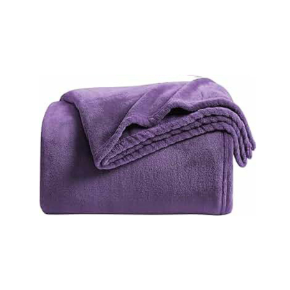 Featherlight Microfiber Fleece Throw Blanket