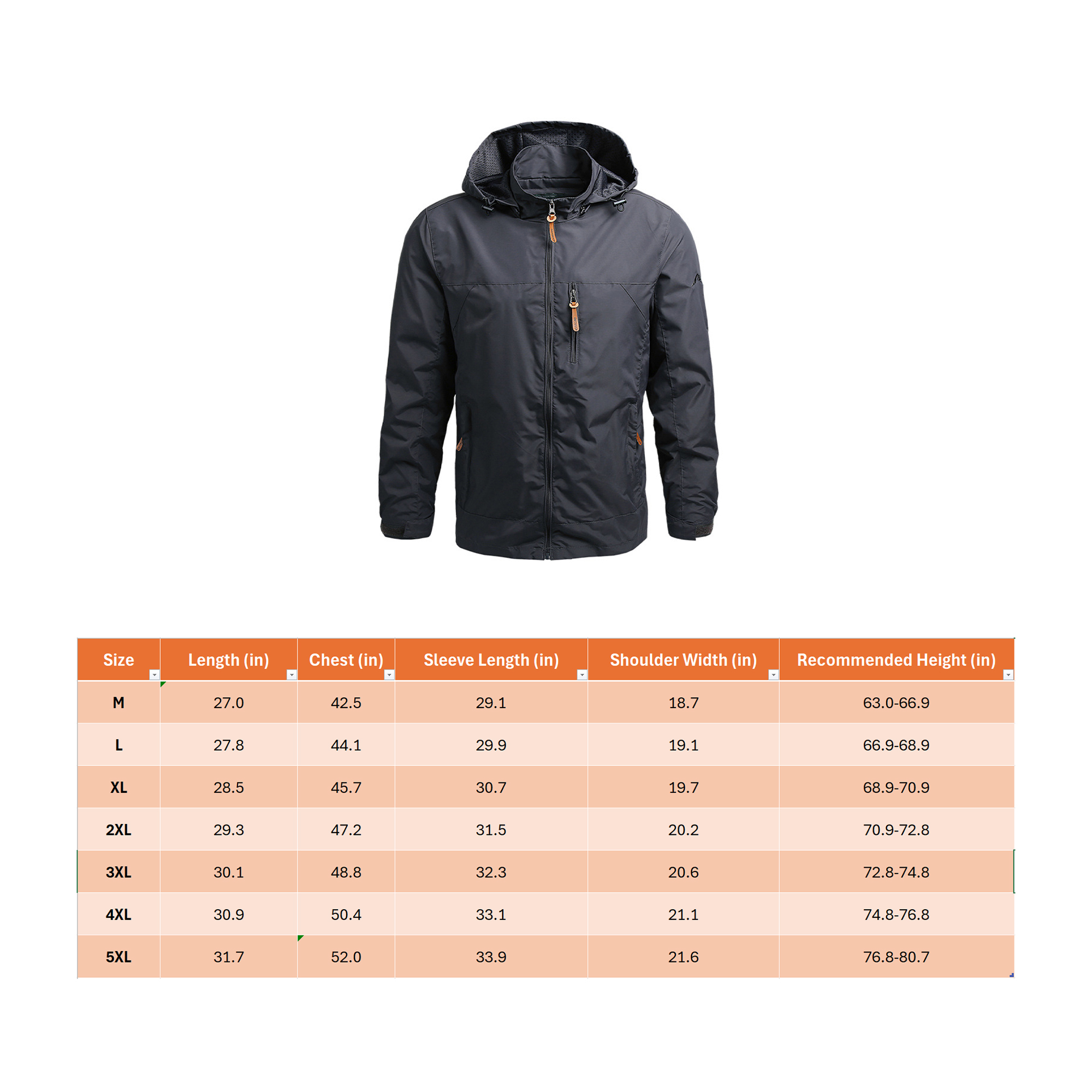 Men's Hooded Casual Coat 