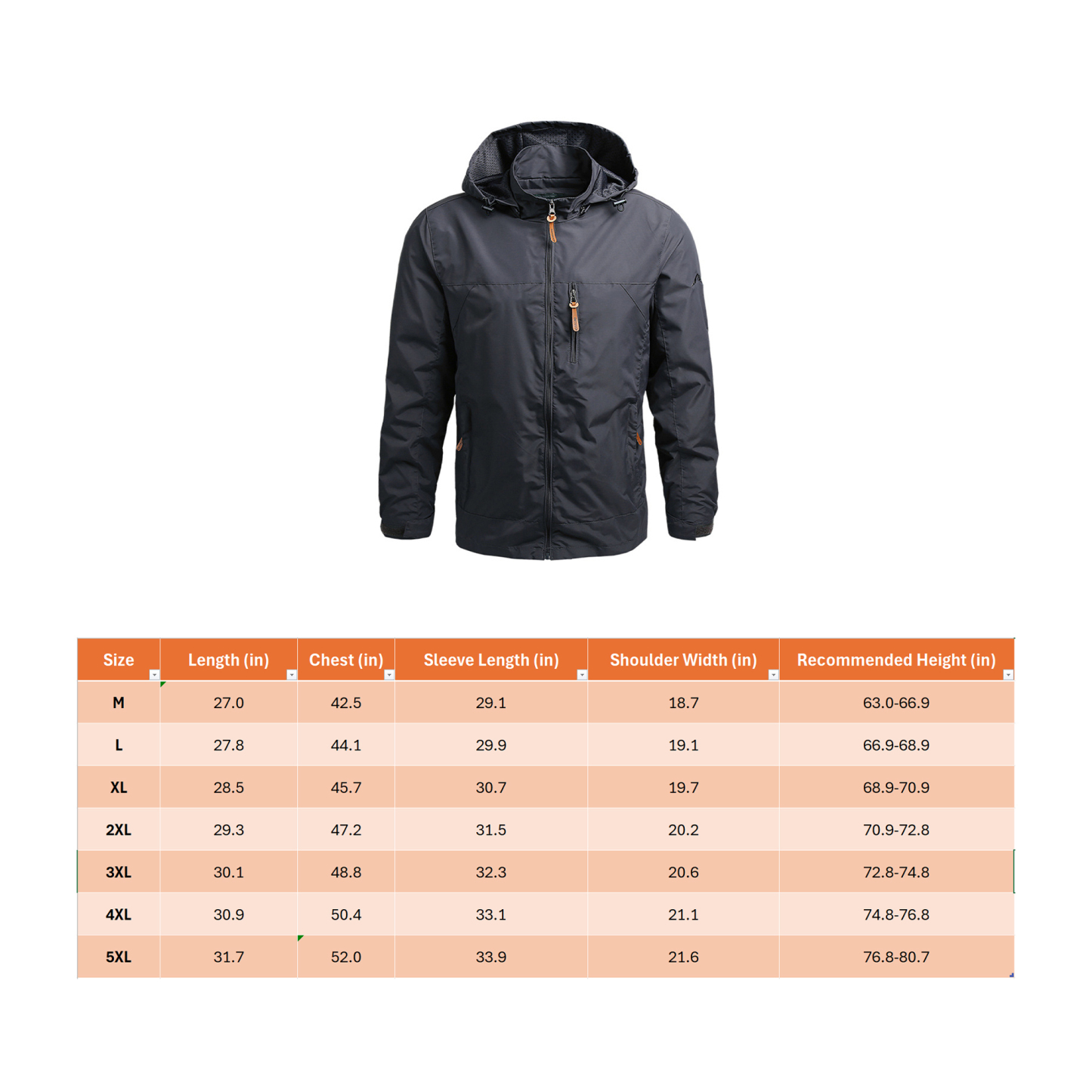 Men's Hooded Casual Coat 