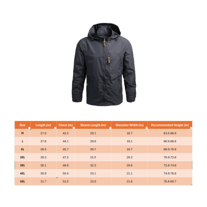 Men's Hooded Casual Coat 
