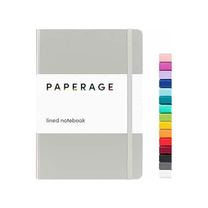 Medium Hardcover Ruled Journal 