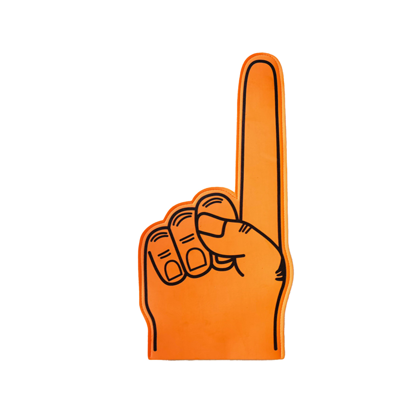 Vibrant Spot Cheering Foam Hand Gestures – Ideal for Sports Games, Concerts, Festivals, Rallies & Corporate Events