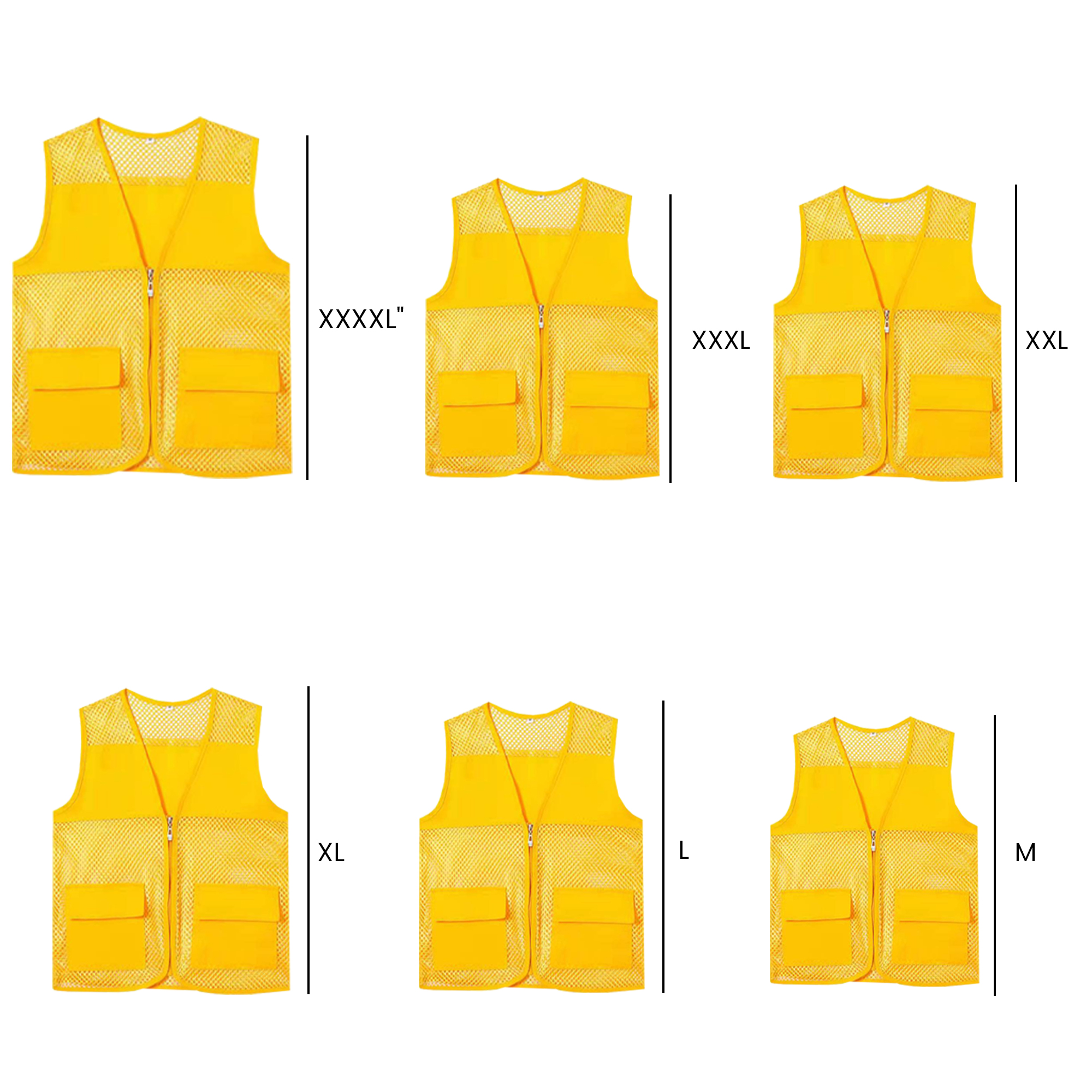 Advertising volunteer vest custom 