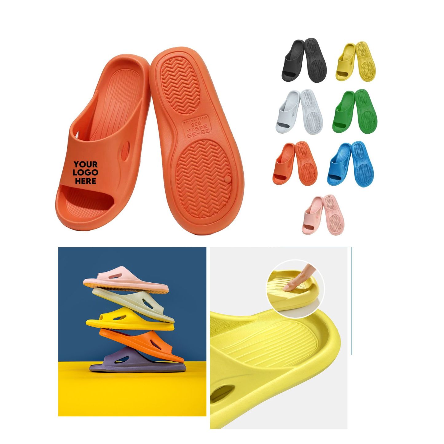Anti-slip Gentle Sole Bath Slippers