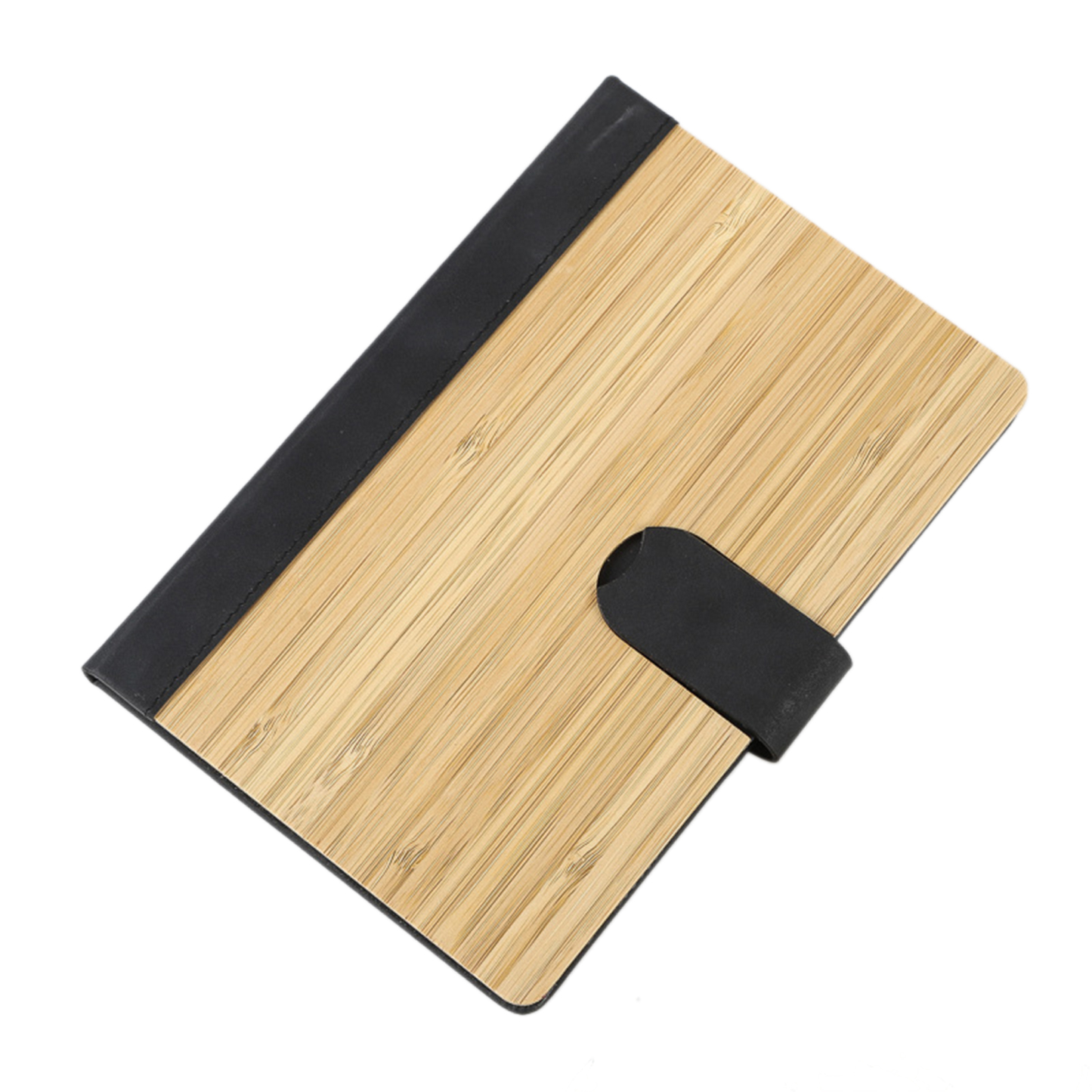 Bamboo-fronted Magnetic Clasp Book