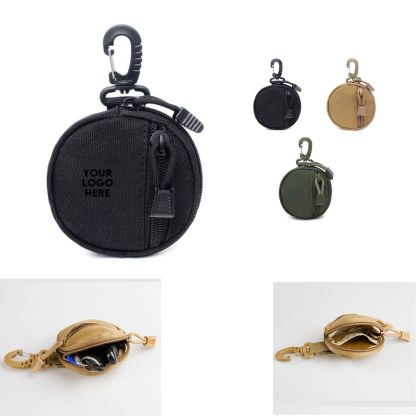 Tactical Hip Pouch with Spring Clip – Mini Utility Key Organizer