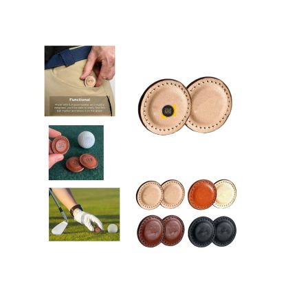 A golf ball mark positioning clip