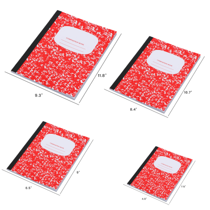 Thickened academic notebook