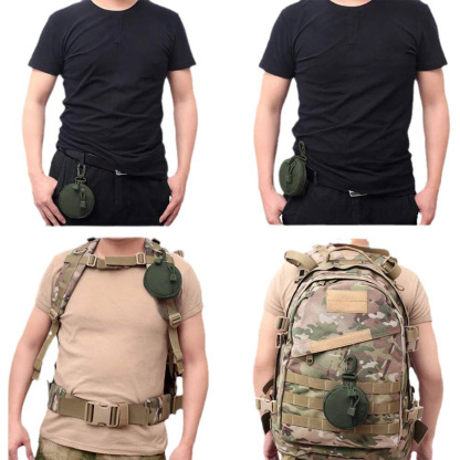 Tactical Hip Pouch with Spring Clip – Mini Utility Key Organizer
