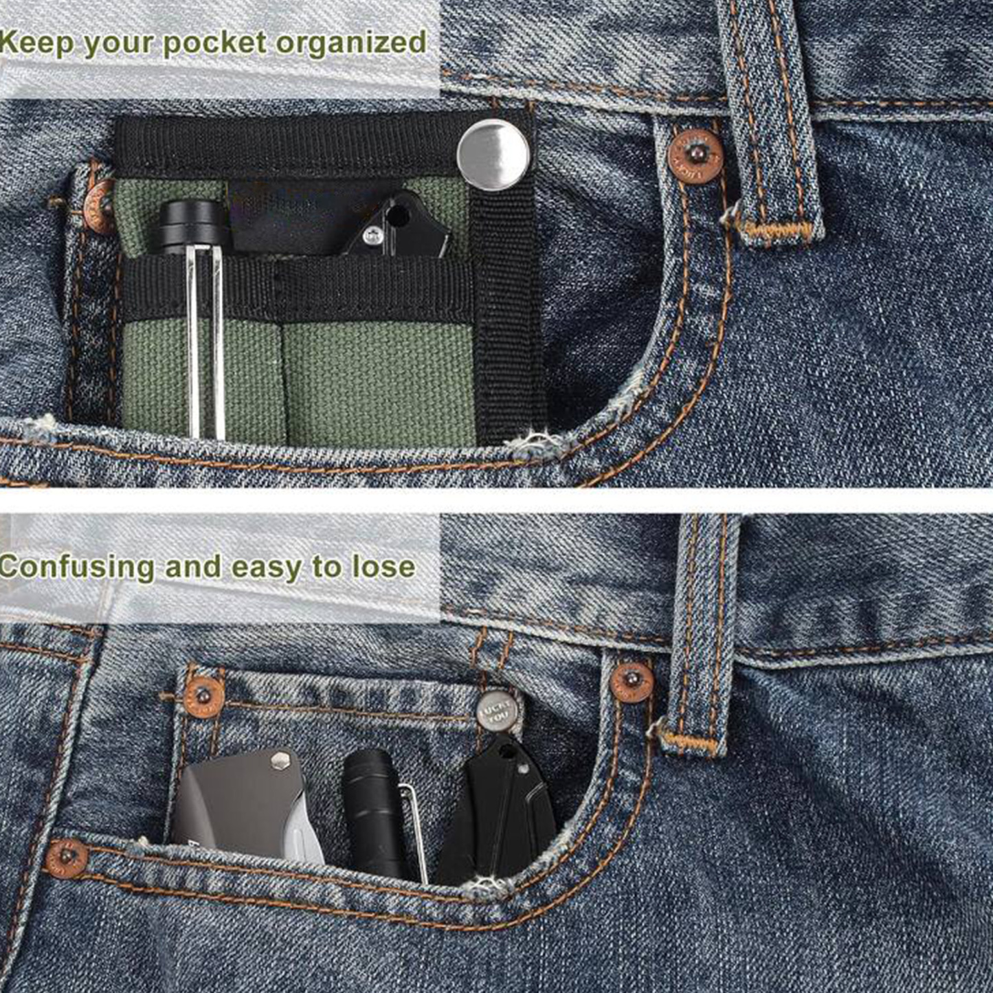  Mini Tactical Hip Pouch with Retractable Card Sleeve