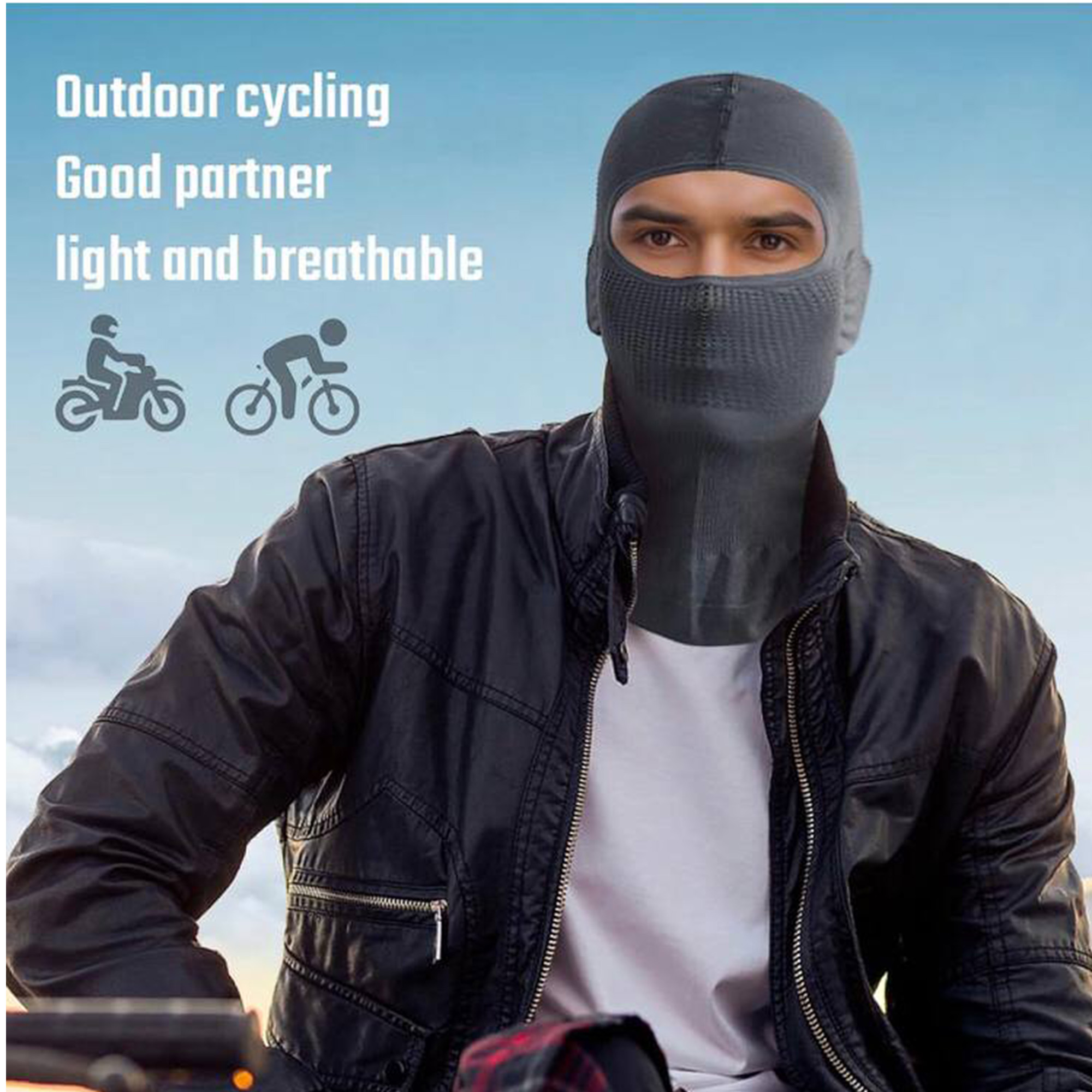 Autumn-Winter Outdoor Windproof Car Hood 