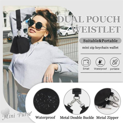 2024 Compact Wrist Bag – Includes Wrist Strap, Multiple Colors