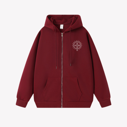 Hoodies-Burgundy