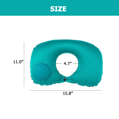 Mini Inflatable Neck Support Pillow – Width