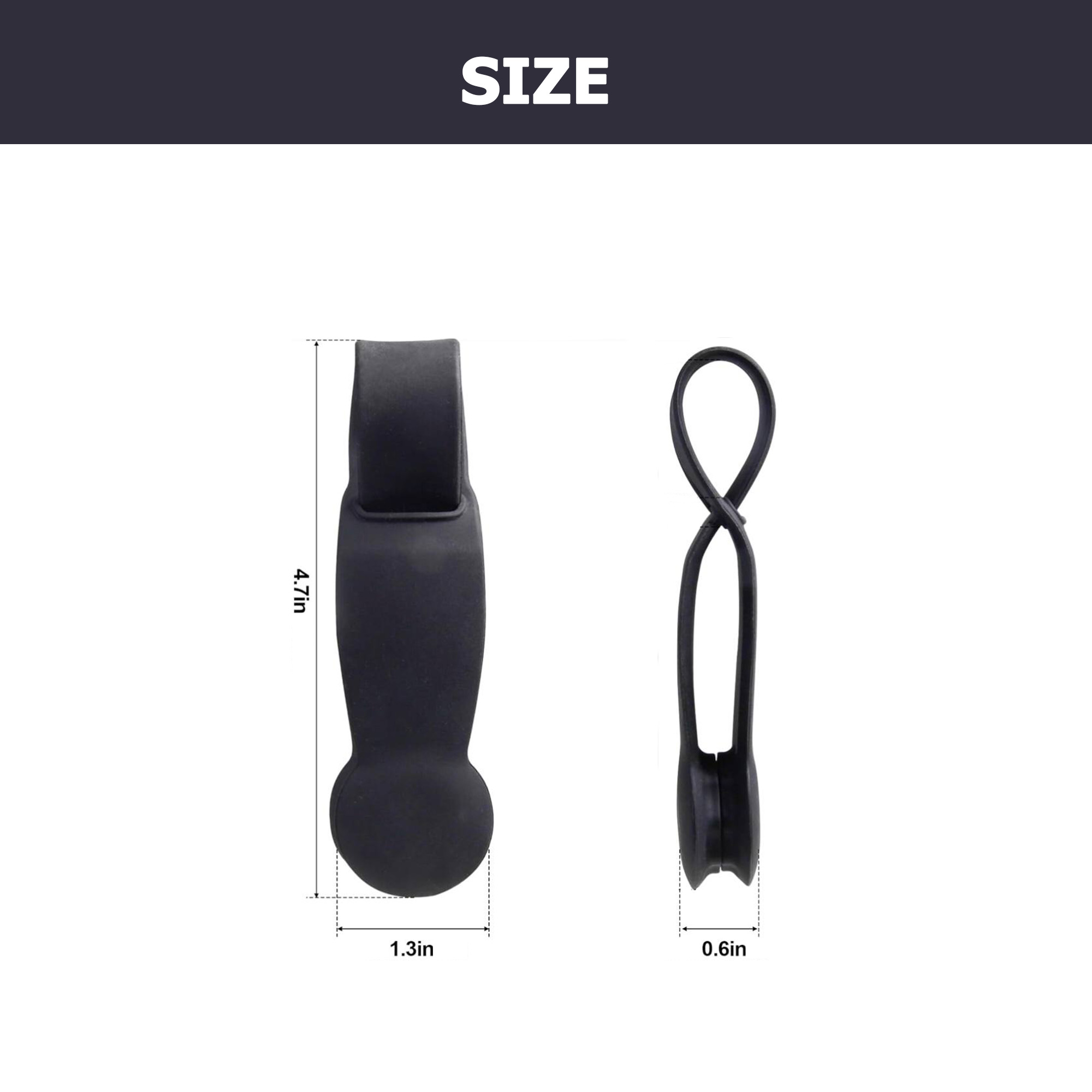 Silicone Hat Holder with Magnet