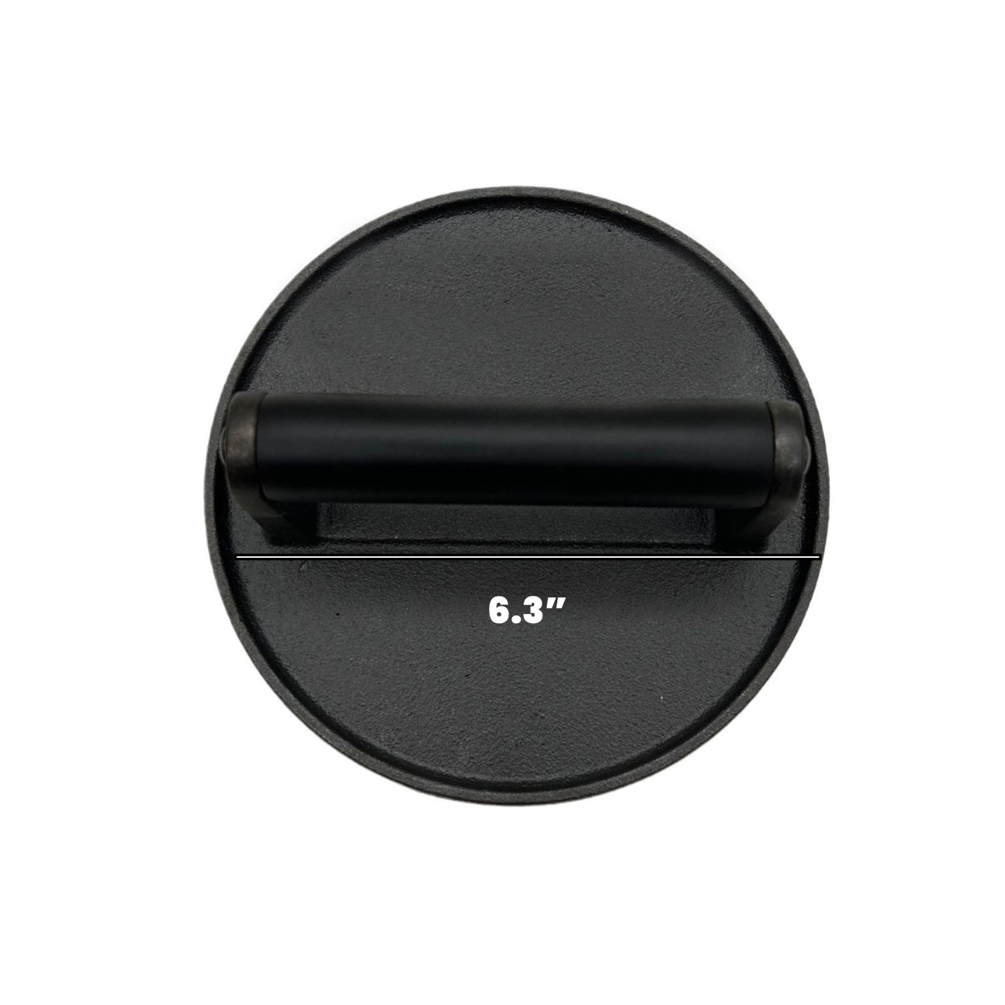 Heavy-Duty Cast Iron Meat Press – Ideal for Outdoor Picnics, Barbecues, and Indoor Grilling