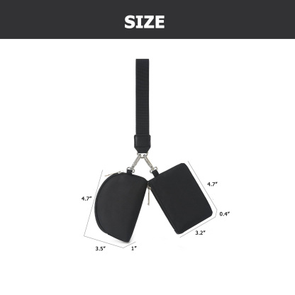 2024 Compact Wrist Bag – Includes Wrist Strap, Multiple Colors