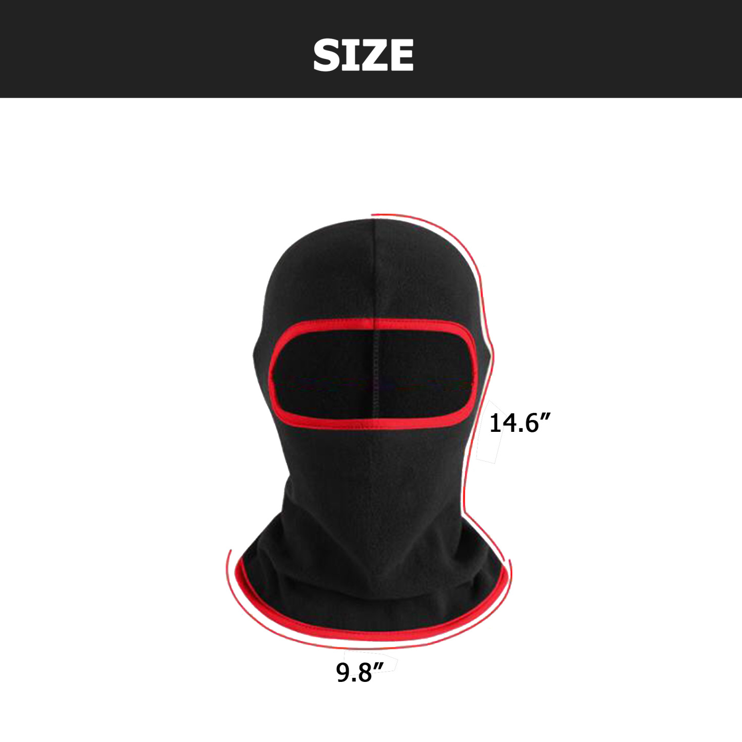  Outdoor Adventure Fleece Hiking Neck Gaiter