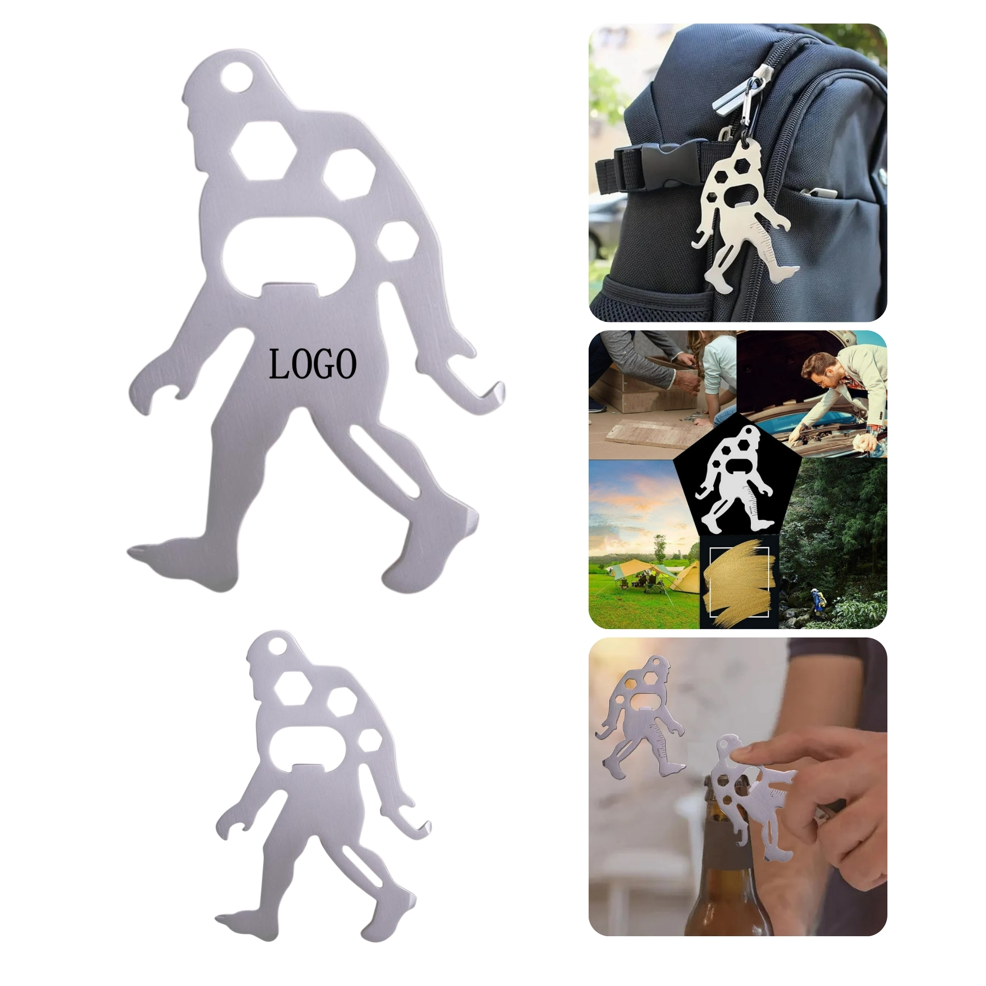 Bigfoot Multi Tool Keychain