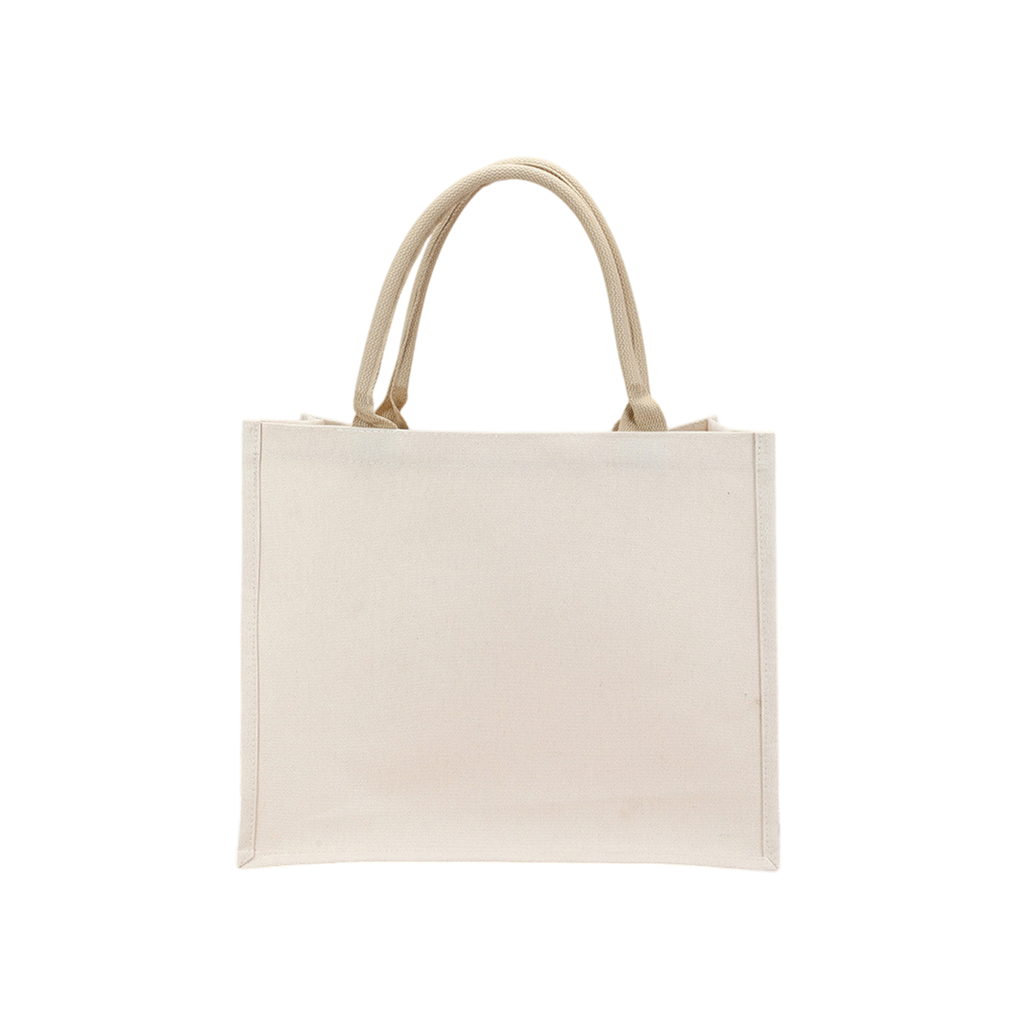 Plain Canvas Shopping Tote