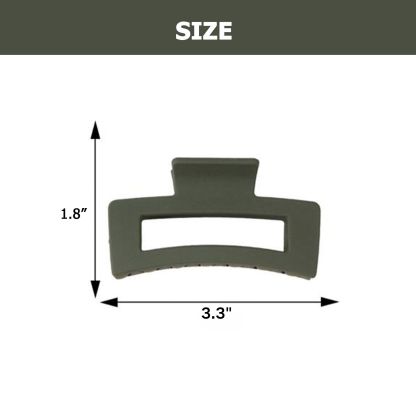 Stylish Large Hair Jaw Clip，Durable plastic structure, strong clamping force for secure styling, elegant and adaptable