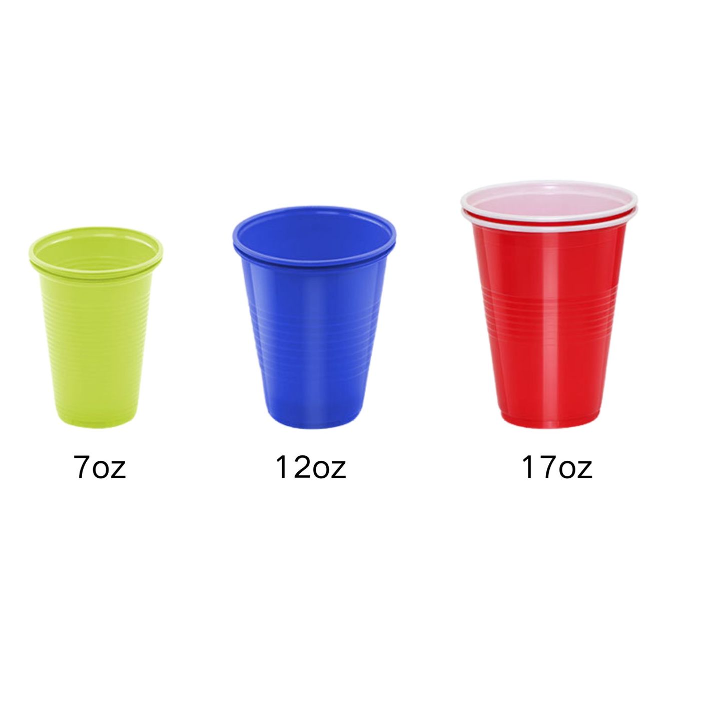 Double-Color Party Cups