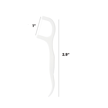remium Dental Floss Picks – Double-Strand Floss for Deep Cleaning, Ergonomic Handle