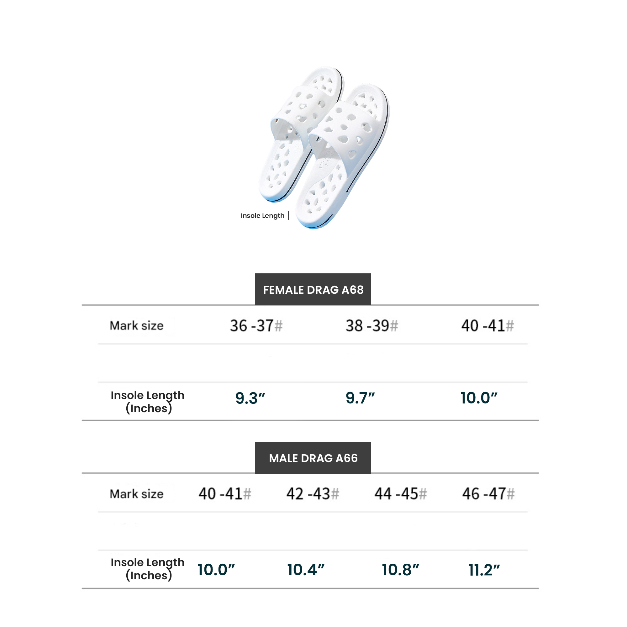 Gender-neutral Ventilated Bath Slippers