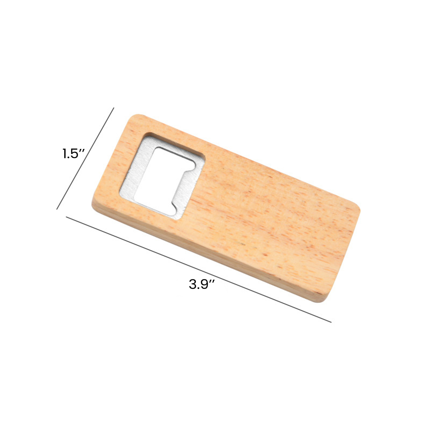 Wooden Grip Drink Bottle Opener