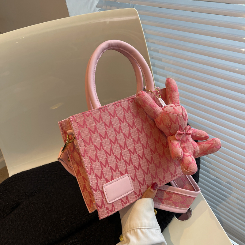 2023 Noua geantă de mână la modă la modă Cute Rabbit Diagonală cu un umăr