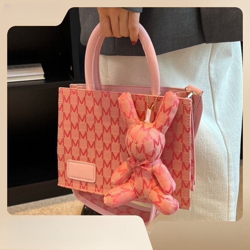 2023 Noua geantă de mână la modă la modă Cute Rabbit Diagonală cu un umăr