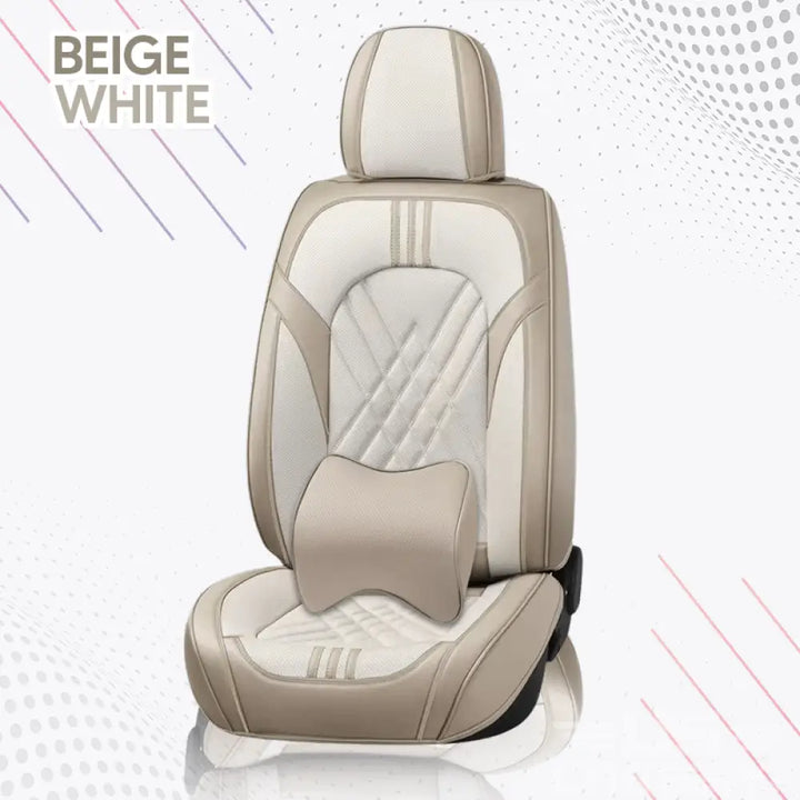 ✨Alexcar Azza 2023 Set complet de huse universale respirabile și impermeabile pentru autovehicule din piele pentru mașini, SUV-uri
