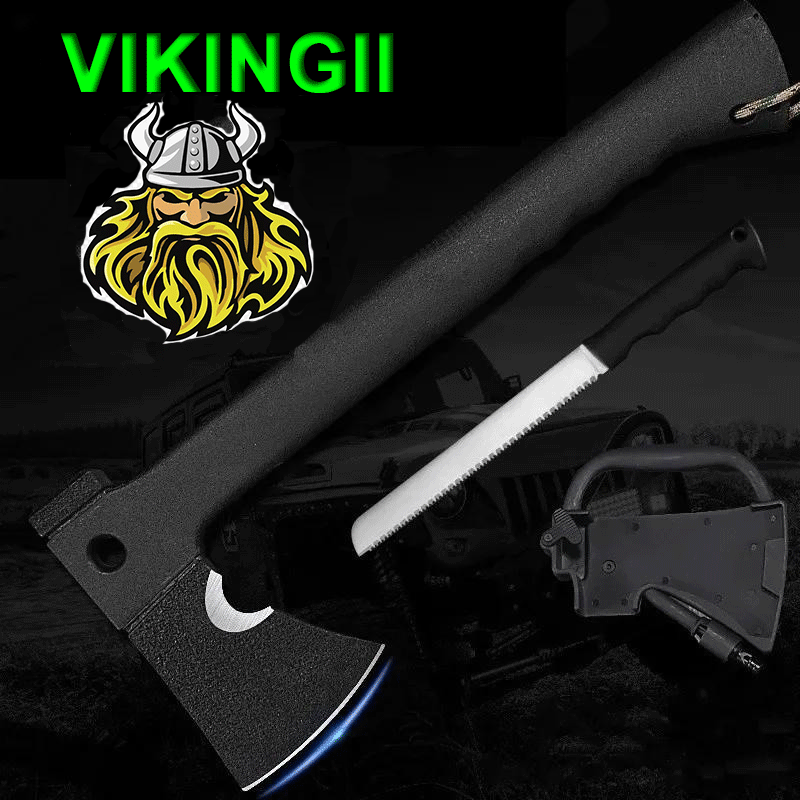 Rankų darbo anglinio plieno vikingų kirvis, taktinis kirvis, geriausia dovana jam