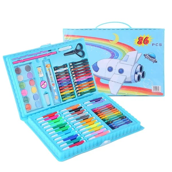 Deluxe 6-in-1 Kunst-Kreativitäts-Set(🎁Das beste Geschenk für Kinder)