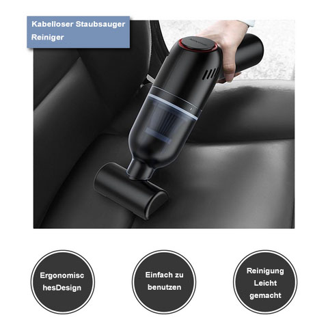 Autostaubsauger, kabellos & tragbar