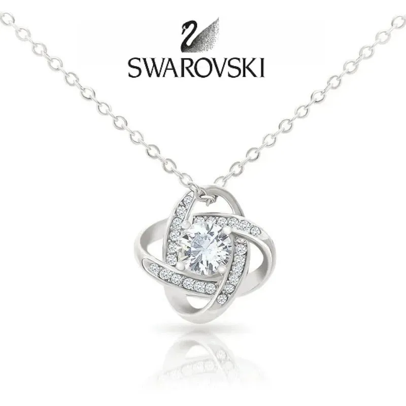 💎[Swarovski] Colier cu trifoi cu patru foi - cel mai bun cadou pentru persoana iubită