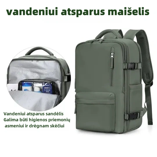 ⏰Paskutinės dienos išpardavimas su 48 % NUOLAIDA⏰Moteriška didelė kelioninė kuprinė, vandeniui atspari kelioninė kuprinė (nemokamas pristatymas)